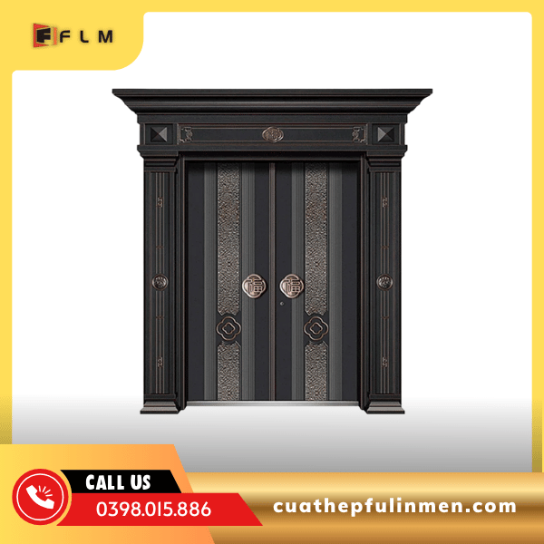 CỬA HỢP KIM CAO CẤP 2 CÁNH CÂN -FLM76