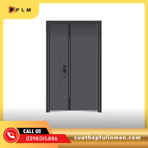 CỬA HỢP KIM CAO CẤP 2 CÁNH LỆCH -FLM67