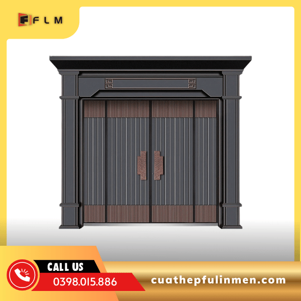 CỬA HỢP KIM CAO CẤP 4 CÁNH LỆCH -FLM75