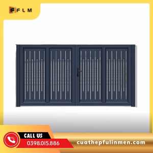 Cửa Cổng Nhôm Cao Cấp FLM 112
