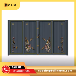 Cửa Cổng Nhôm Cao Cấp FLM 113