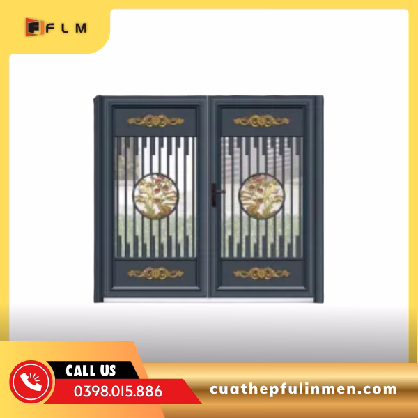 Cửa Cổng Nhôm Cao Cấp FLM 115