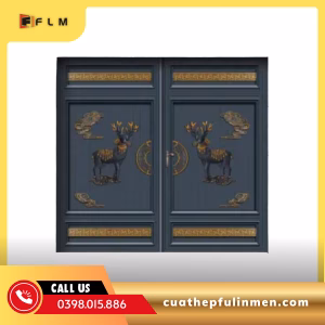 Cửa Cổng Nhôm Cao Cấp FLM 121