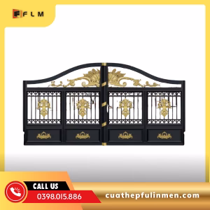 Cửa Cổng Nhôm Cao Cấp FLM 125