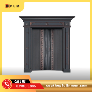 Cửa thép 2 cánh -FLM07