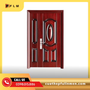 cửa thép chống cháy-chống trộm 10cm-FLM81